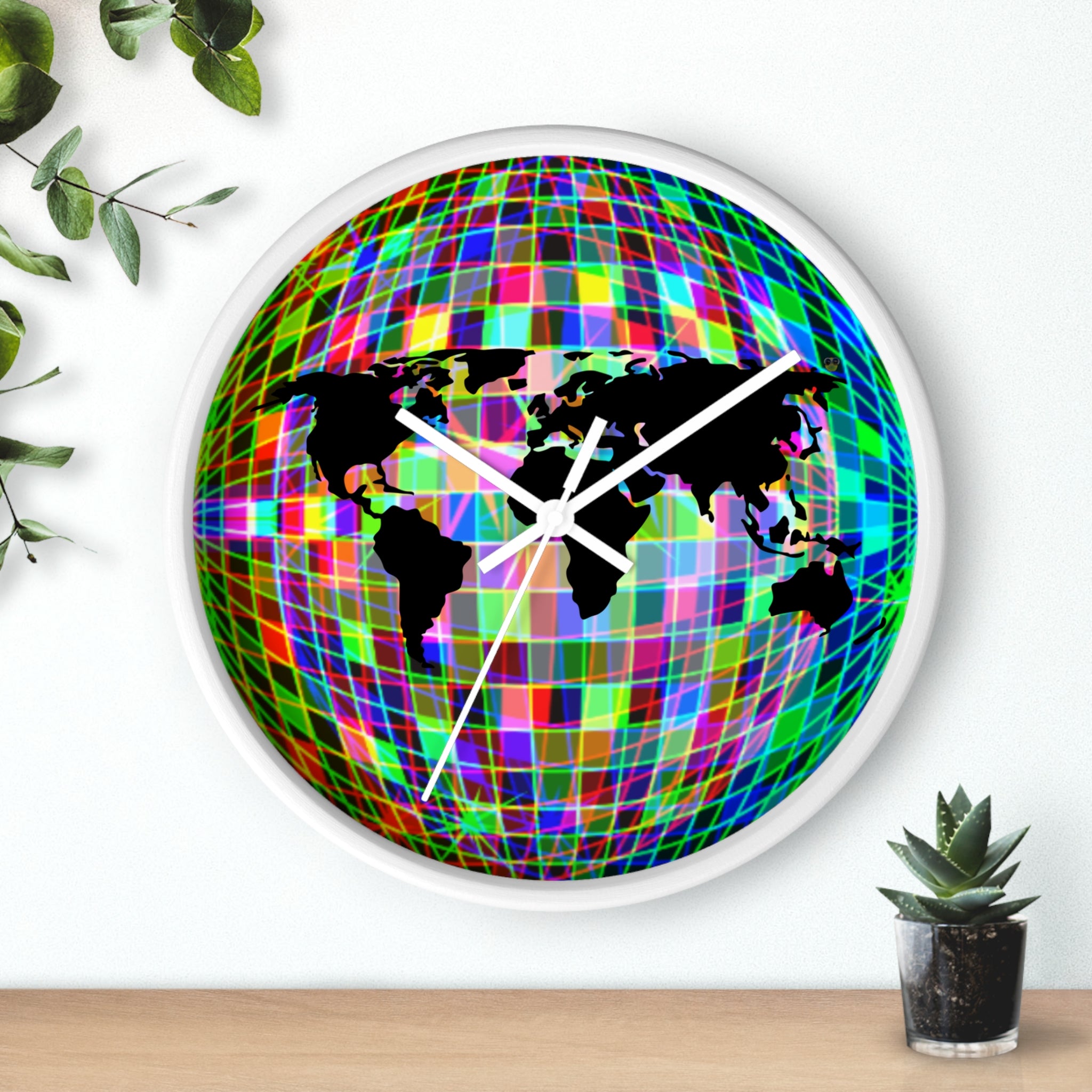 Disco World 10" Wall clock