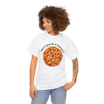 Wi-Fi Pizza Heavy Cotton Tee