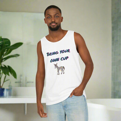 Bring Your Own Cup Garment-Dyed Tank Top