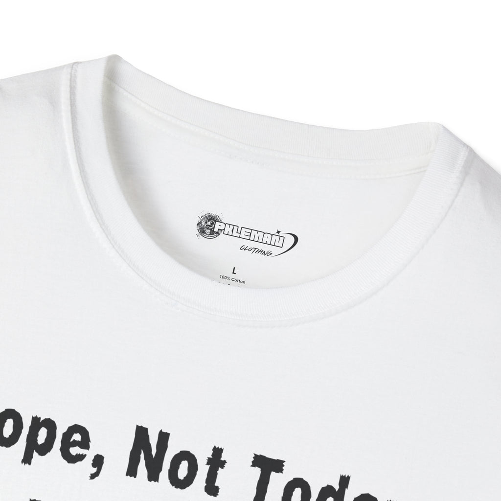 Nope Not Today Mr. Satan Unisex T-Shirt | Funny Graphic Tee