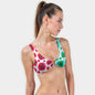 Women's Ring Front Bralette Bikini Top