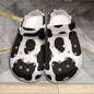 Men's Cow Print Classic Clogs