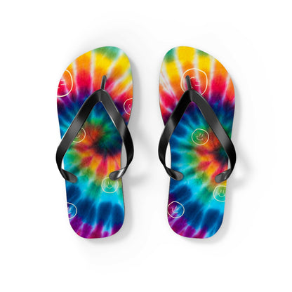 colorful flip flops