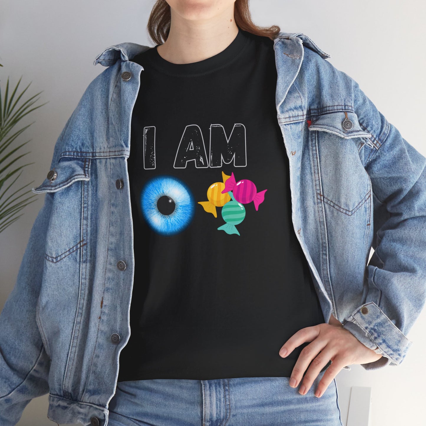 I Am Eye Candy Heavy Cotton Tee