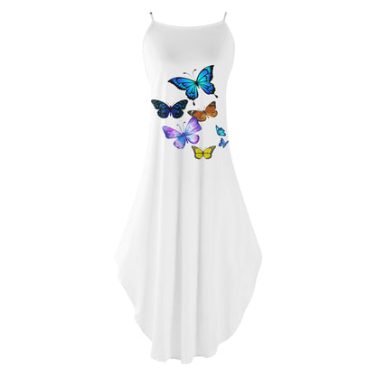 Womens Elegant Sleeveless Party Dress