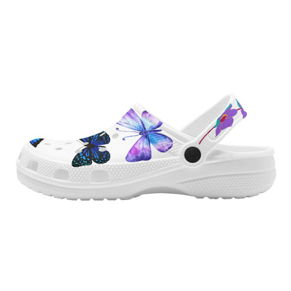 Womens Butterfly Classic Clogs