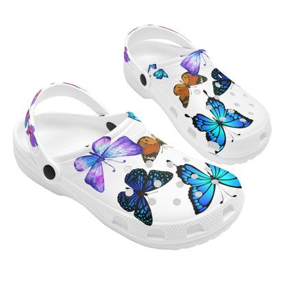 Womens Butterfly Classic Clogs