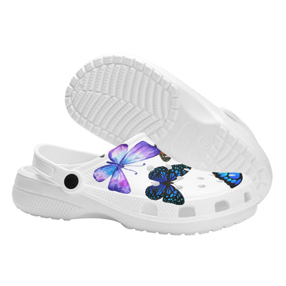 Womens Butterfly Classic Clogs