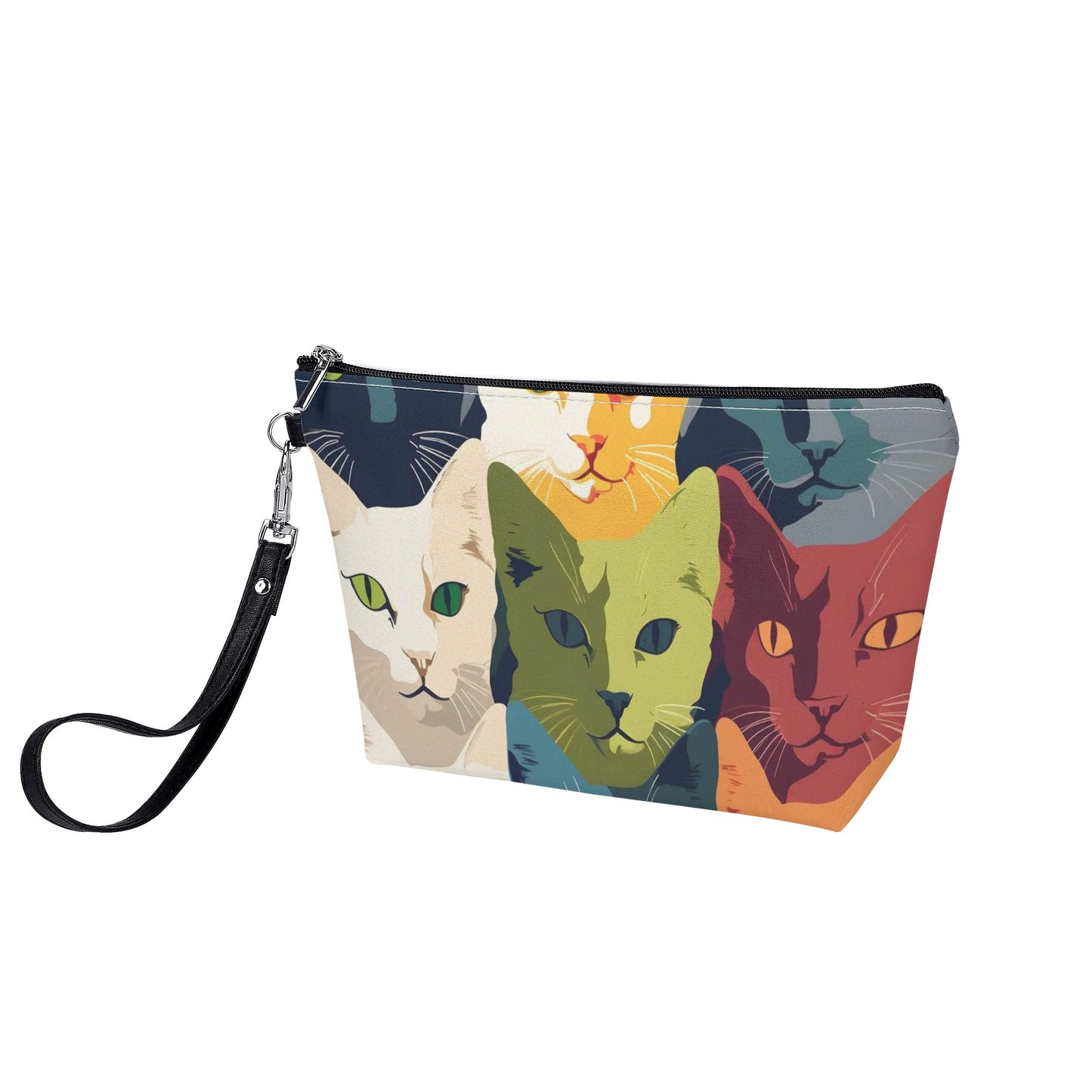 "The Cats" Sling Cosmetic Bag