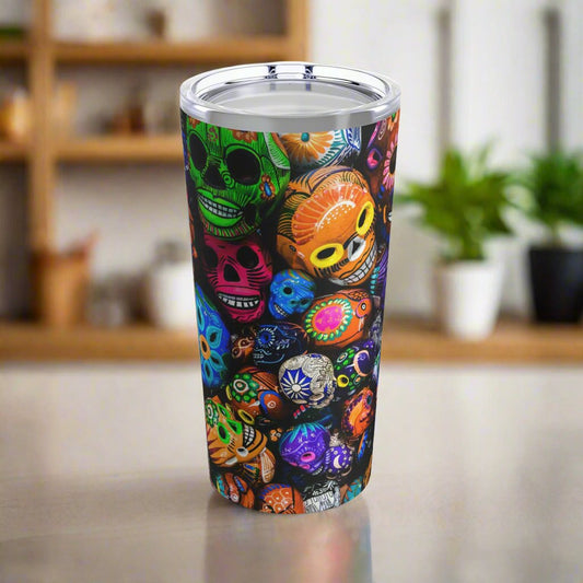 Sugar Skulls Tumbler 20oz