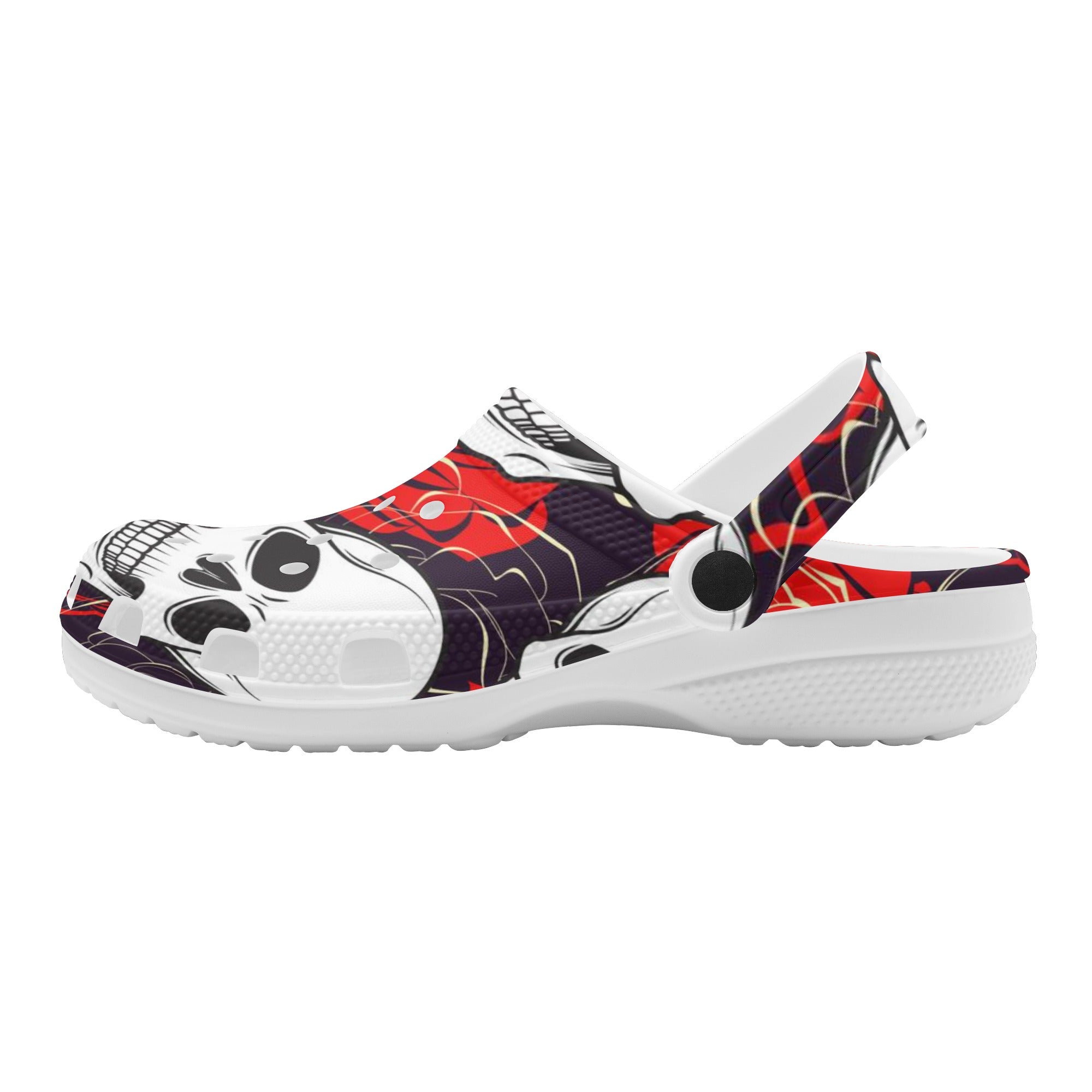The Skulls Classic Clogs | Bold Waterproof EVA Slip‑On Sandals