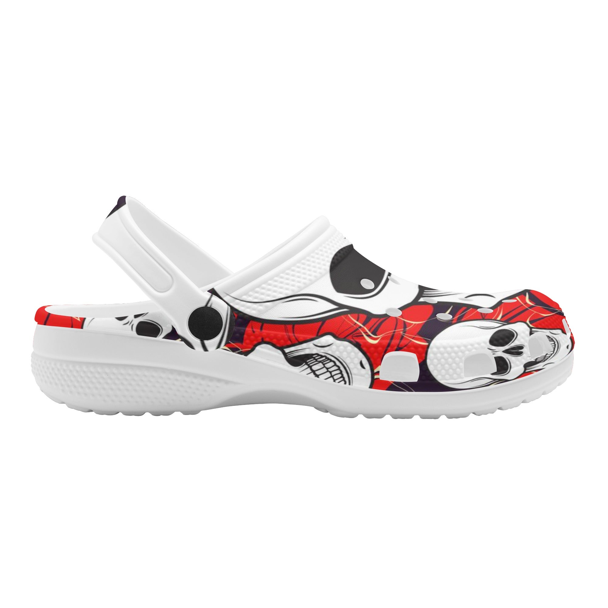 The Skulls Classic Clogs | Bold Waterproof EVA Slip‑On Sandals
