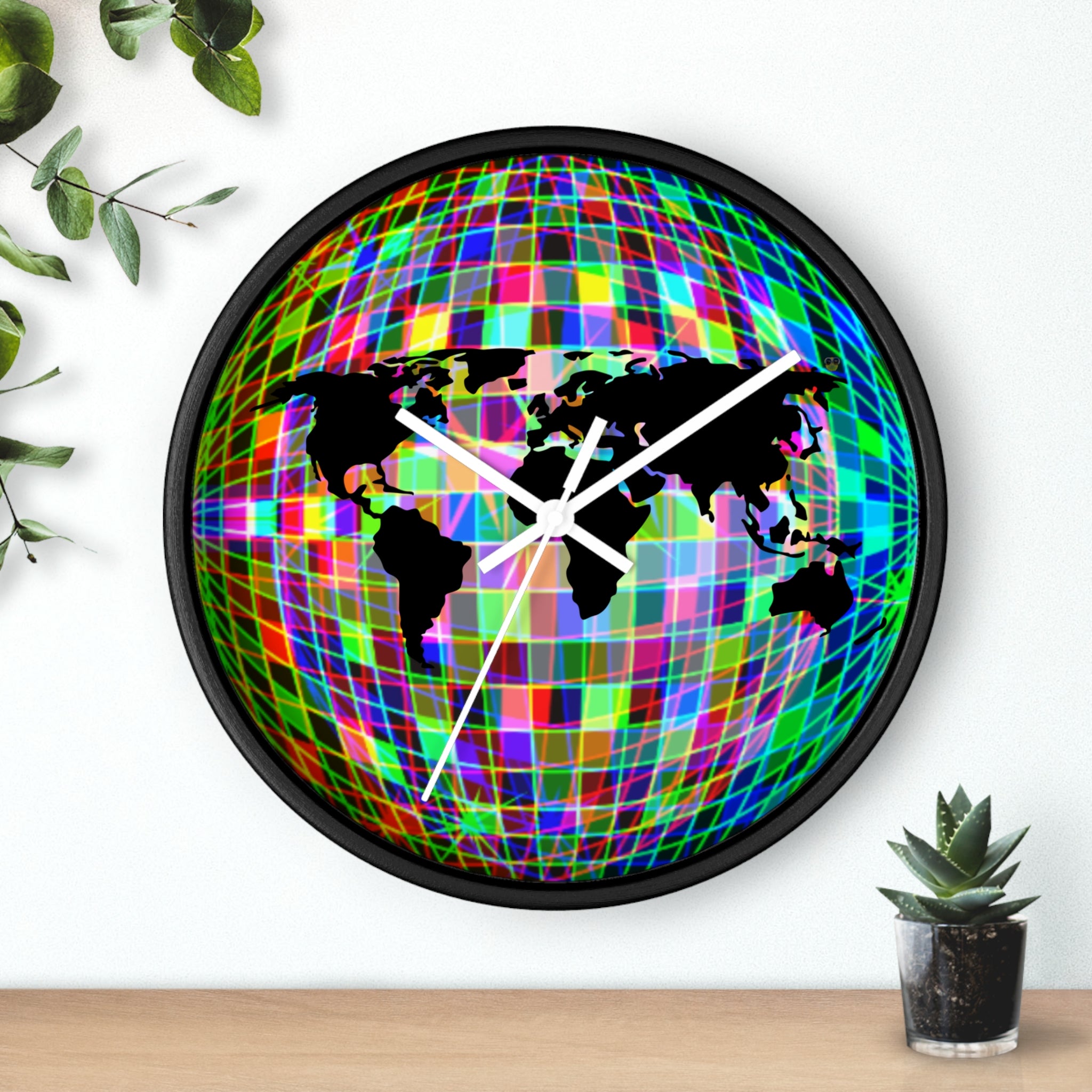 Disco World 10" Wall clock