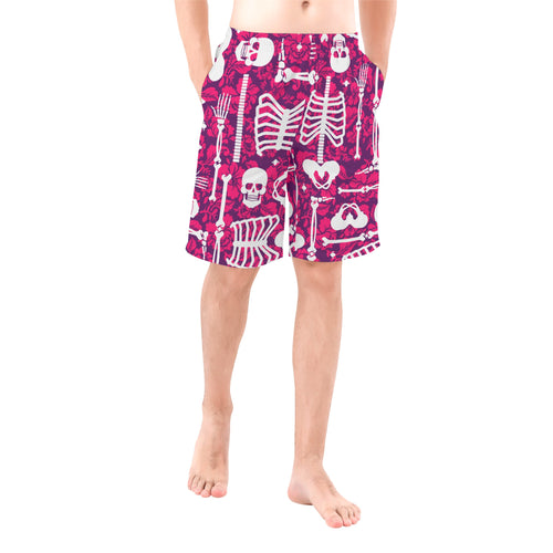Beach Bones - Men's Board Shorts