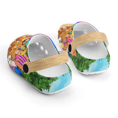 Kids "City Animals" Classic Clogs