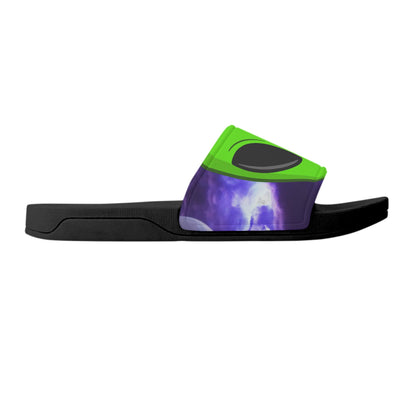 Mens Alien Eyes Slides