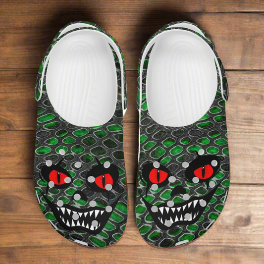 The Reptilian Classic Clogs