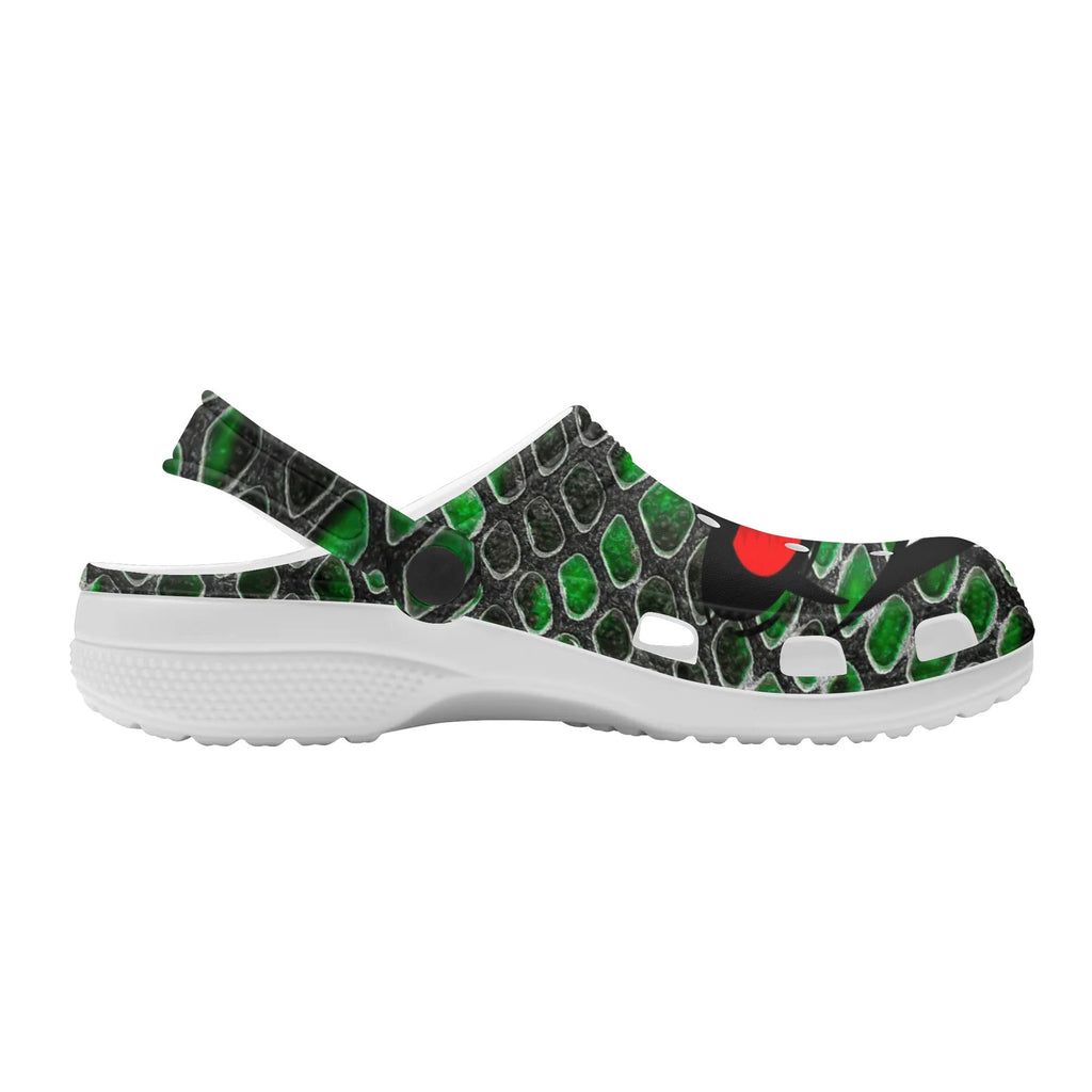The Reptilian Classic Clogs