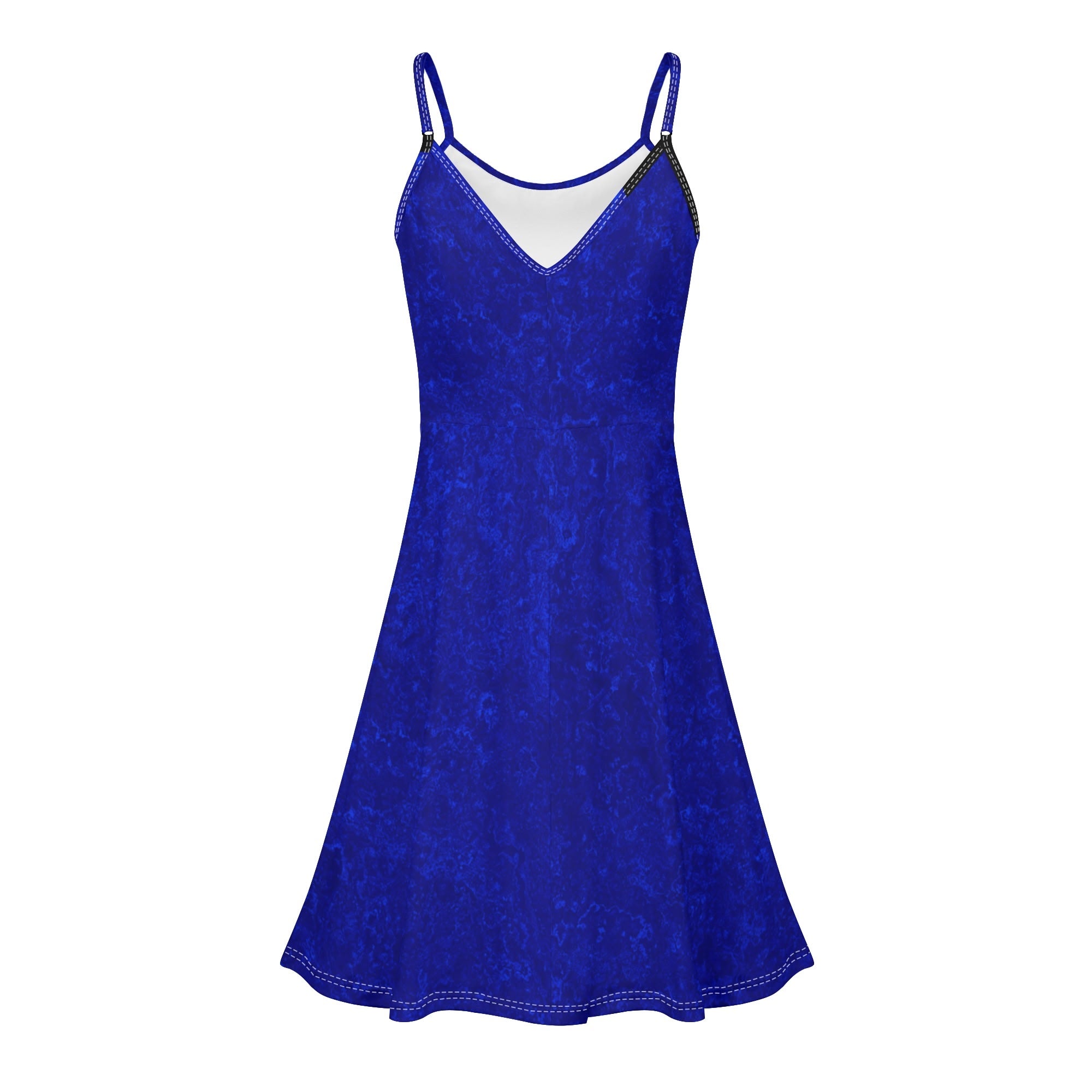 Blue Rendezvous Spaghetti Strap Dress