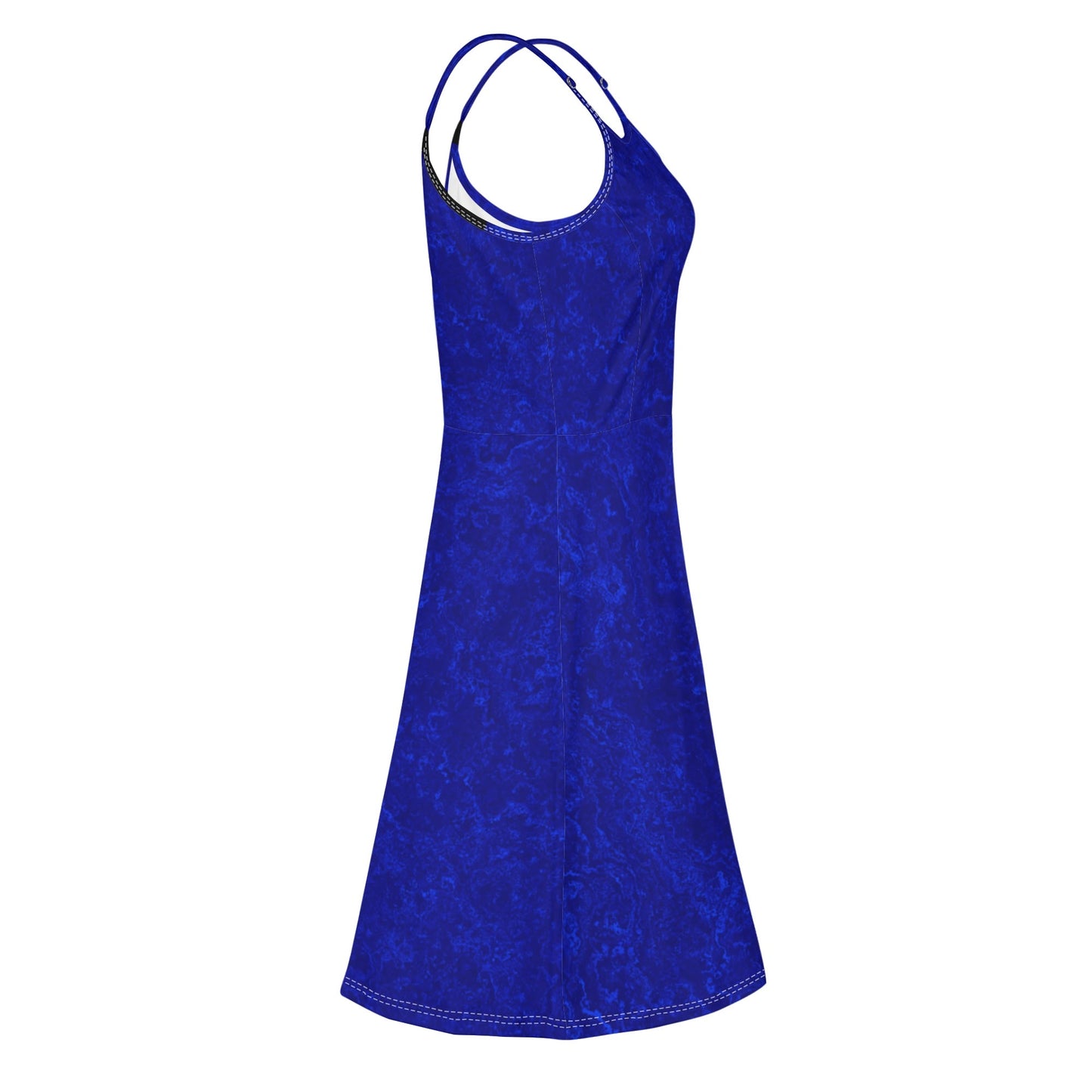 Blue Rendezvous Spaghetti Strap Dress