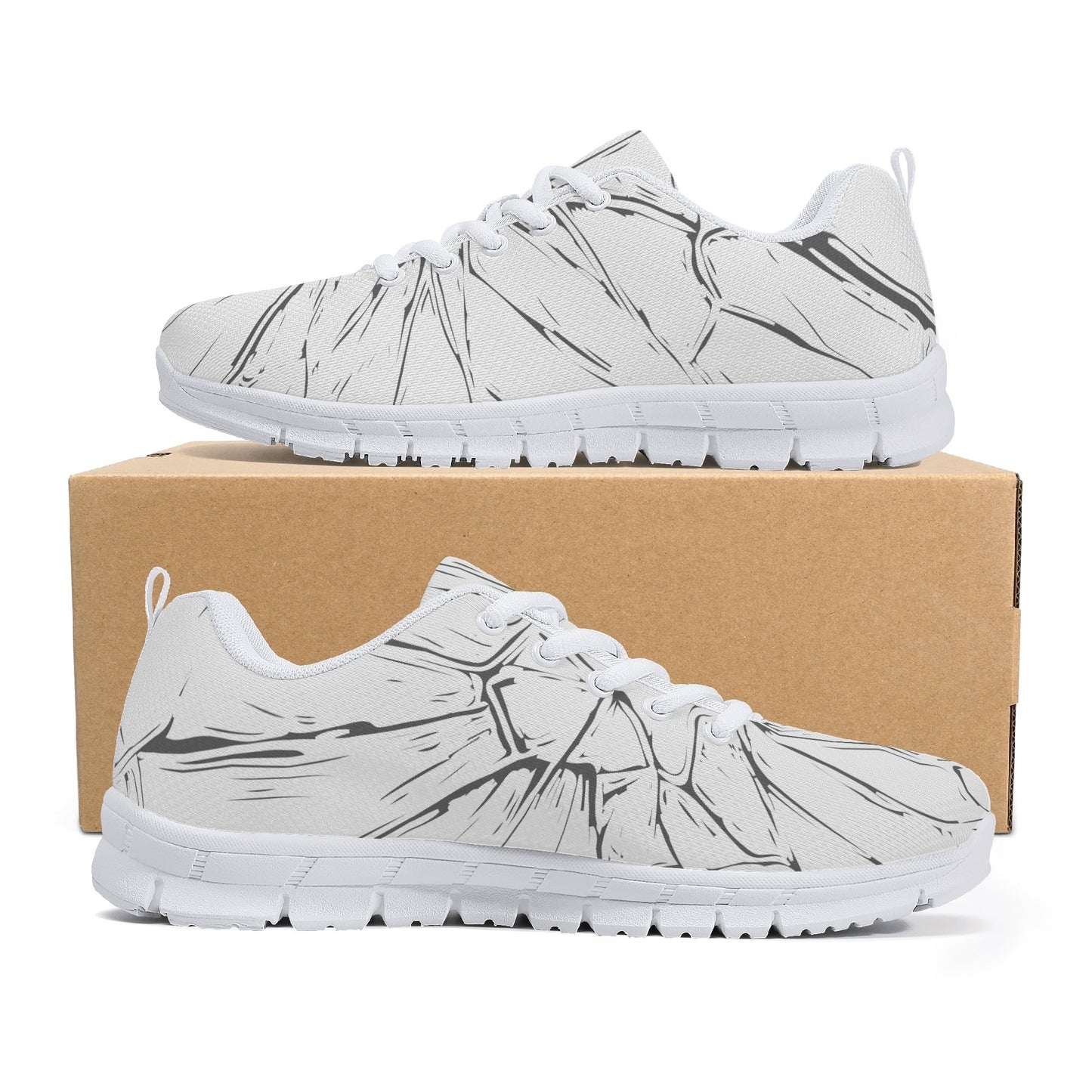 Shattered Mesh Running Shoes