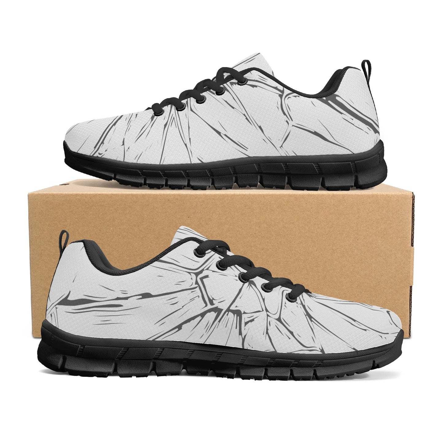 Shattered Mesh Running Shoes