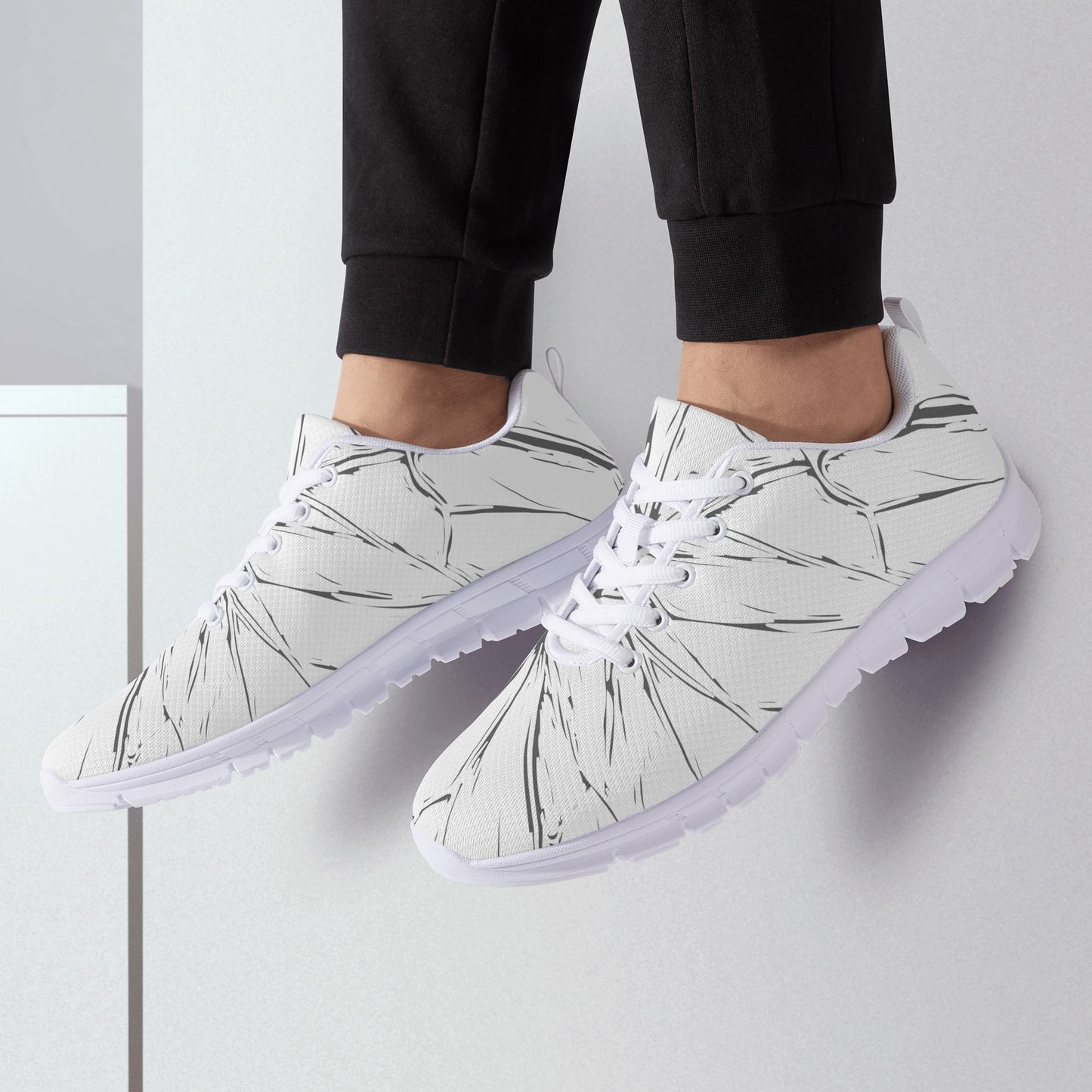 Shattered Mesh Running Shoes