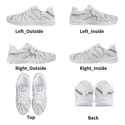 Shattered Mesh Running Shoes