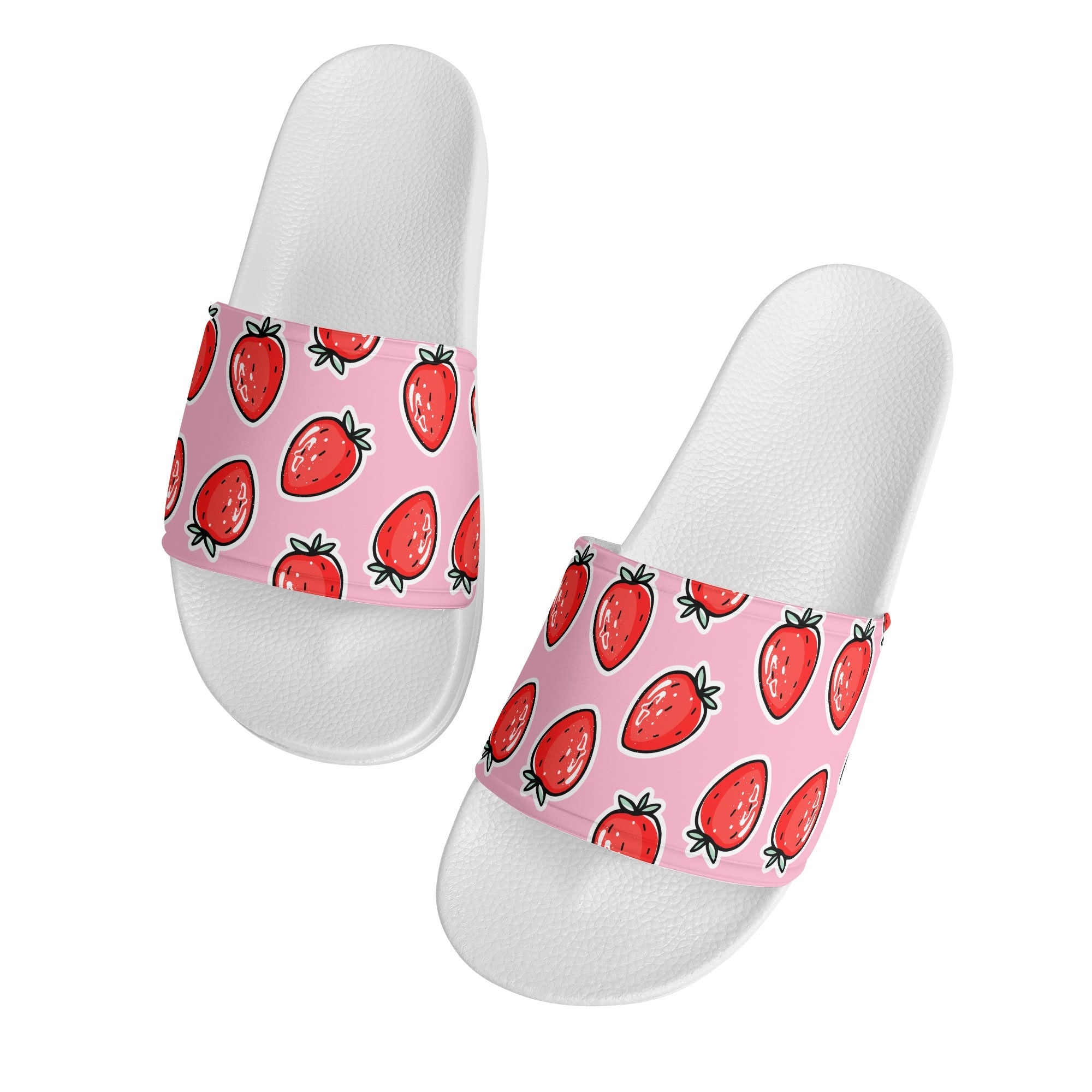 Women’s Strawberry Slides | Cute Waterproof Slip‑On Sandals
