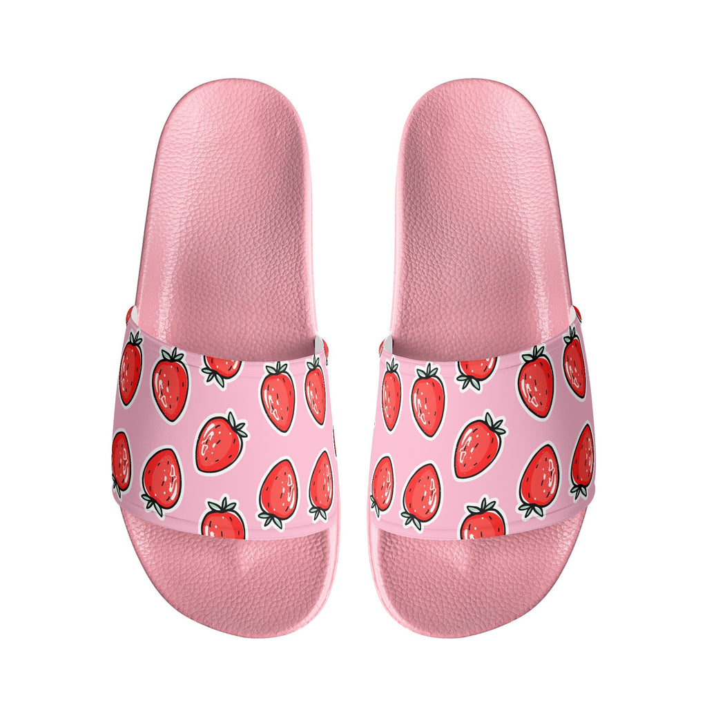 Women’s Strawberry Slides | Cute Waterproof Slip‑On Sandals