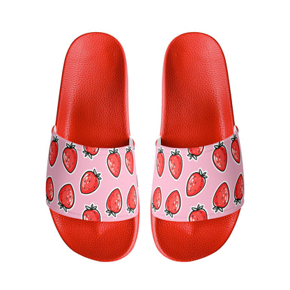 Women's Strawberry Slides