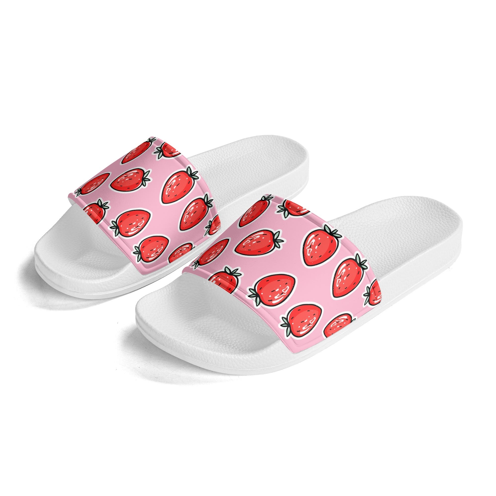 Women’s Strawberry Slides | Cute Waterproof Slip‑On Sandals