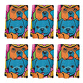 Puppies! 6 Pc Hand Towel Set