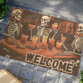 Skeleton Party Welcome Doormat