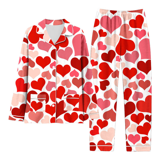 Women's Valentine's Day Comfortable Pajama Set