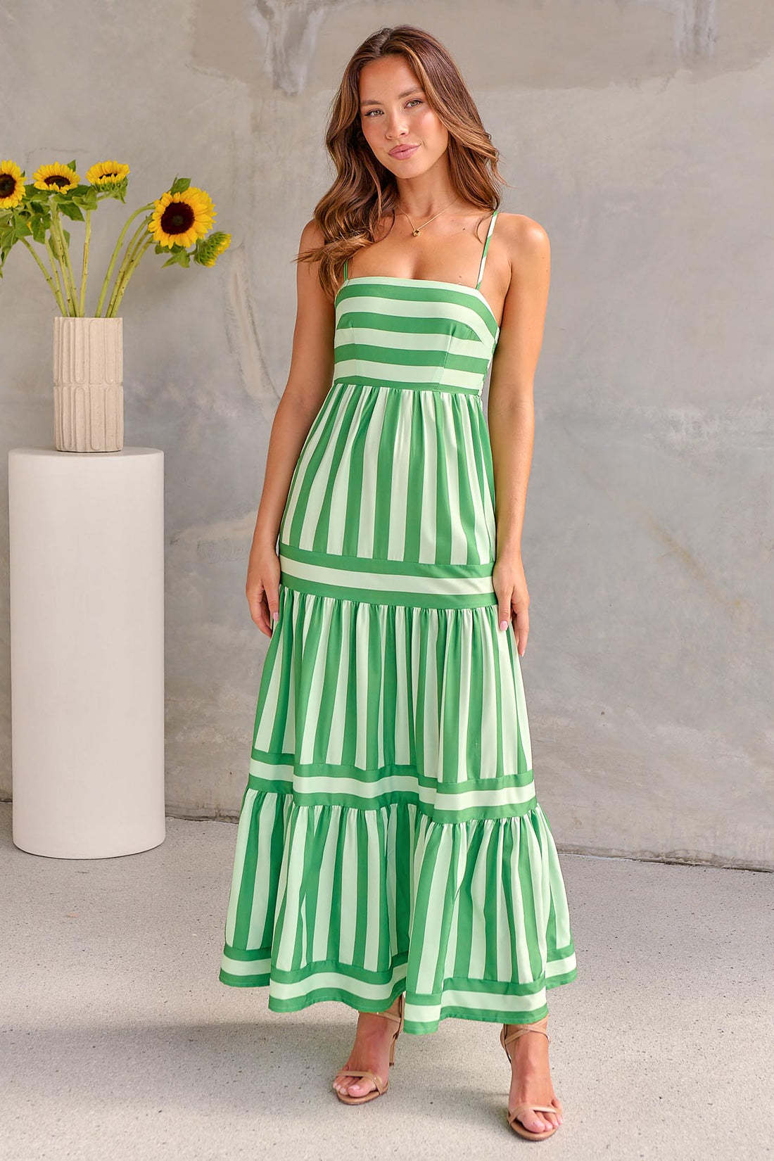 Coastal Breeze Backless Pocket Dress