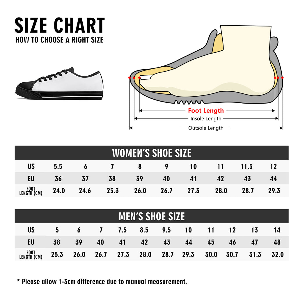 Womens Red-Green Groove Low Top Canvas Shoes