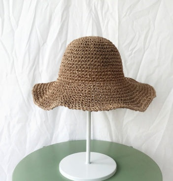 Summer Foldable Straw Hat for Women