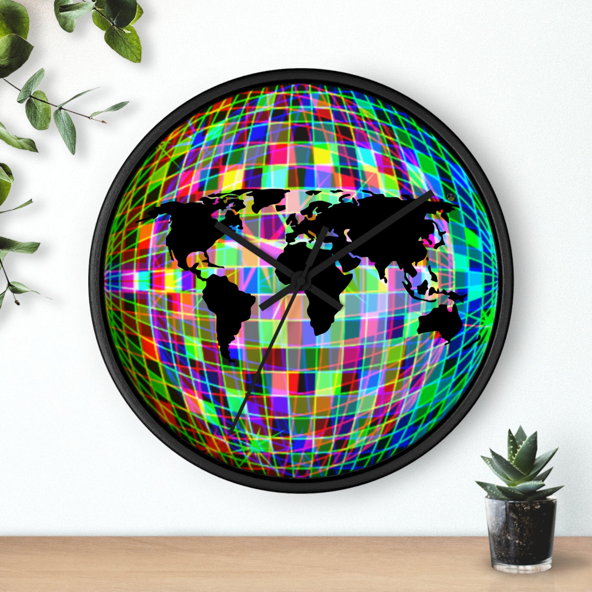 Disco World 10" Wall clock