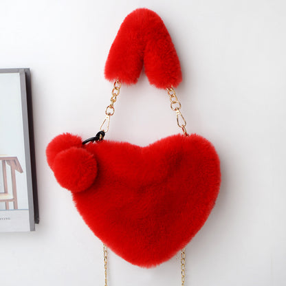 Heartfelt Hugs Plush Handbag