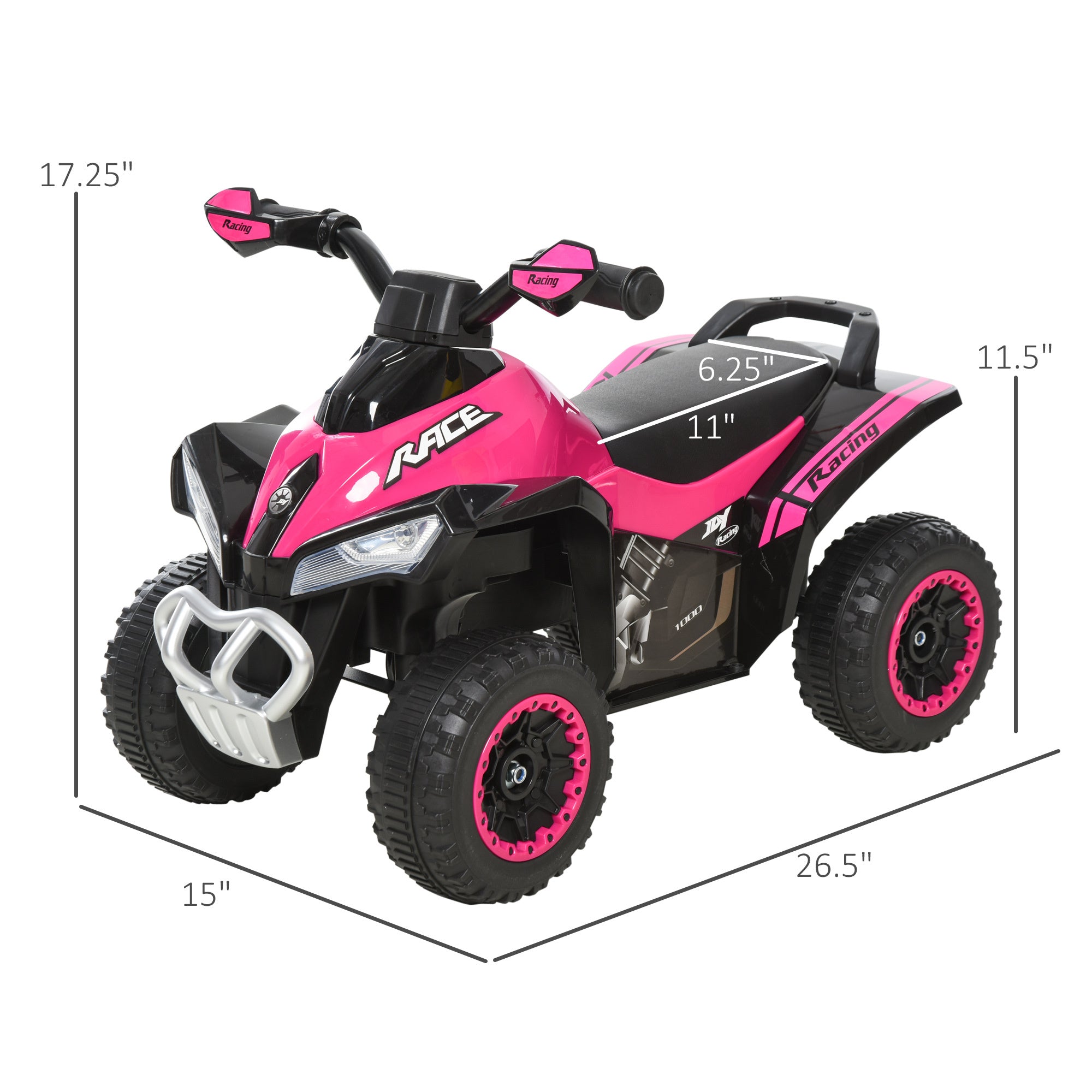 Pink Toddler Push Car