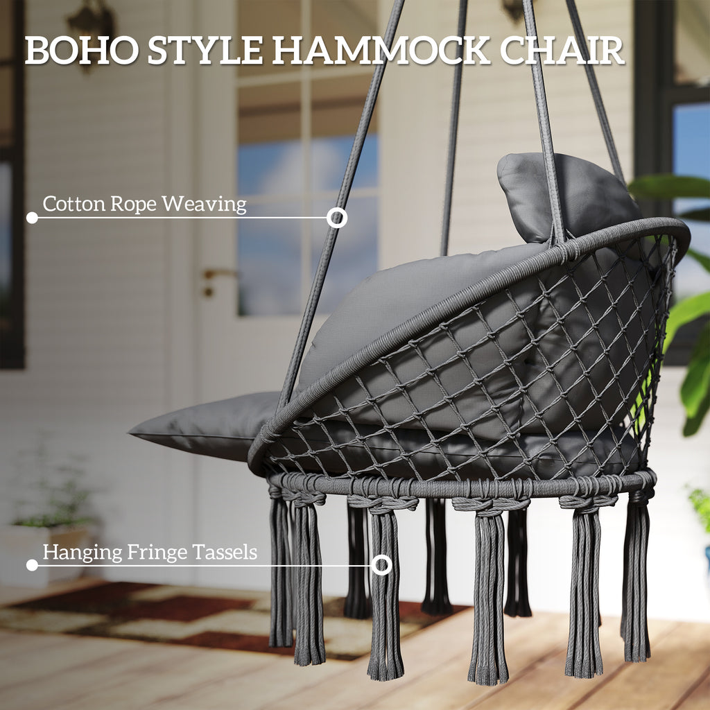 Luxury Hammock Swing Chair | Indoor & Outdoor Hanging Seat