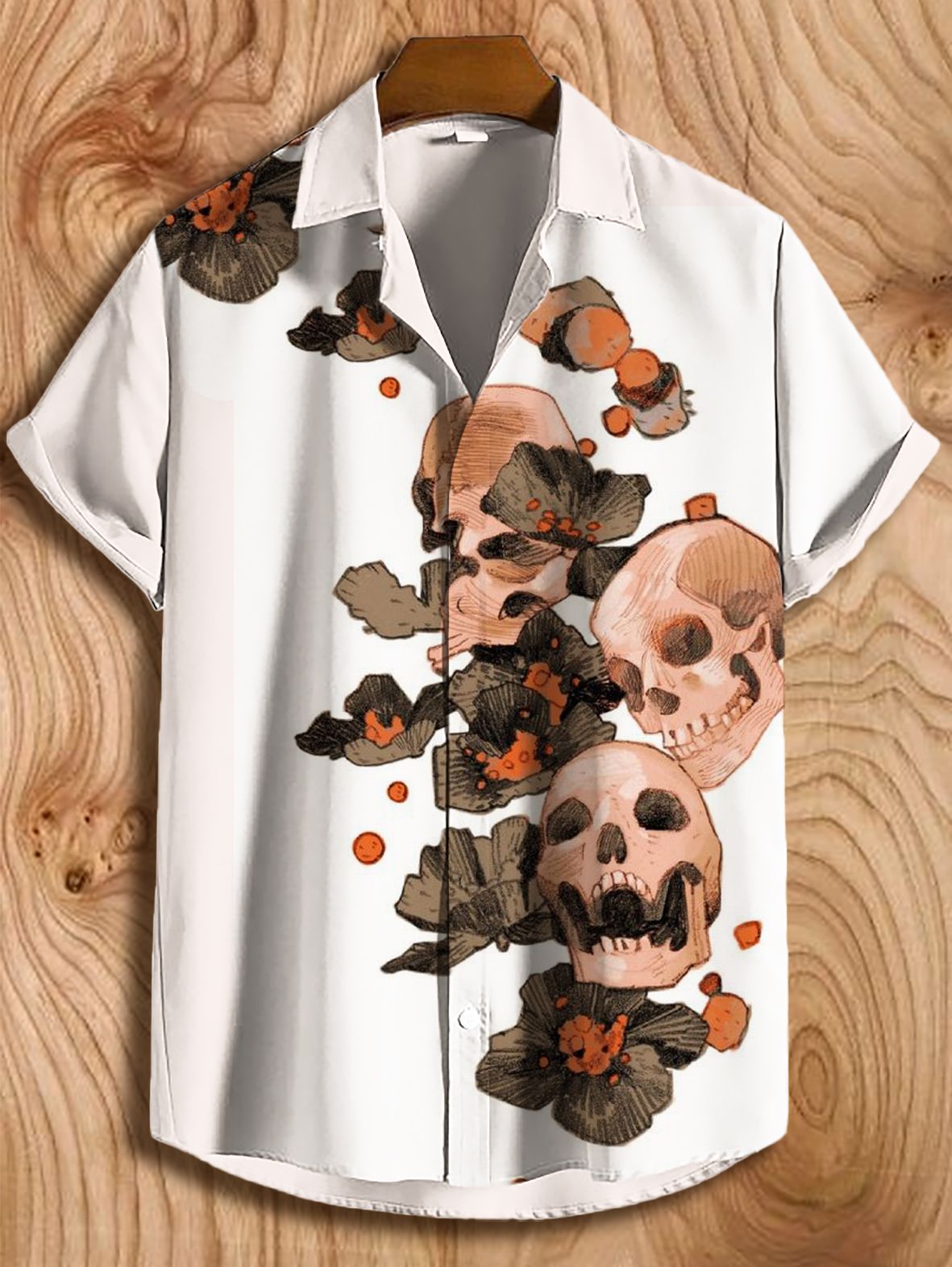 Island Vibes Casual Shirt | Tropical Hawaiian Men’s Short Sleeve