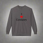 I ❤️ Cougars Crewneck Sweatshirt - Fun & Cozy Gift for Him