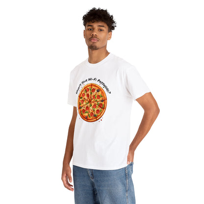 Wi-Fi Pizza Heavy Cotton Tee