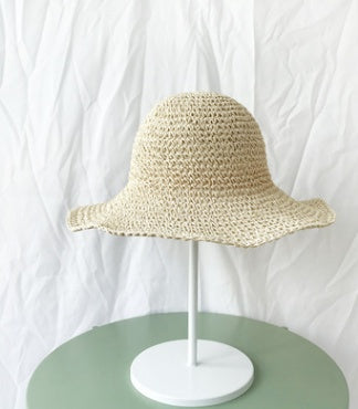 Summer Foldable Straw Hat for Women