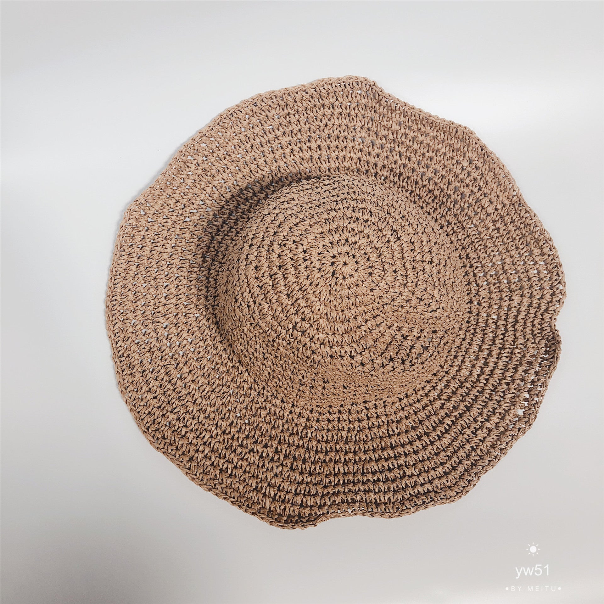 Summer Foldable Straw Hat for Women