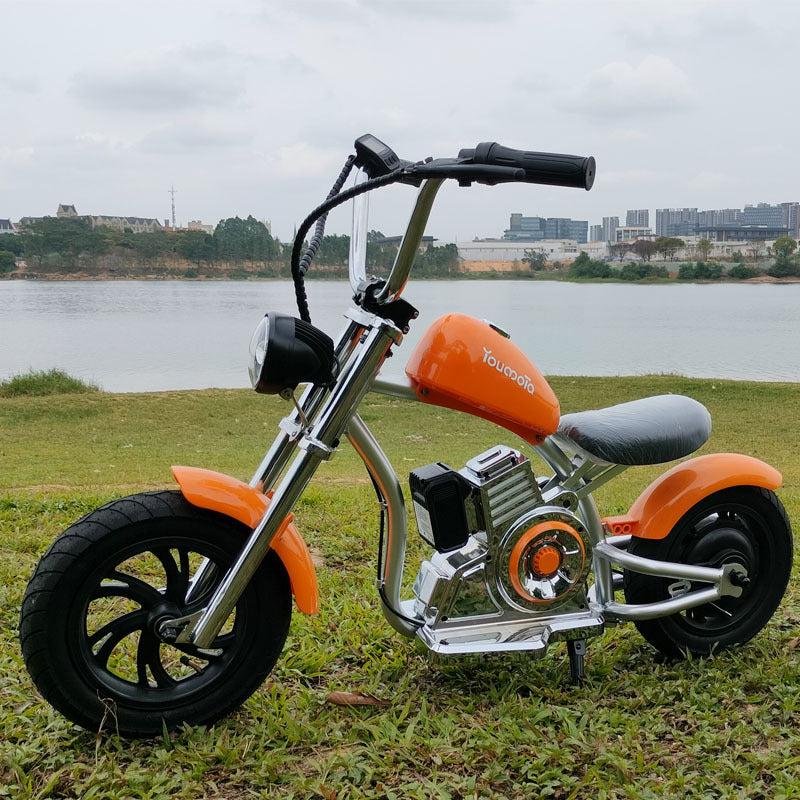MotoZoom 12" Electric Chopper – 24V Ride-On Motorcycle for Kids