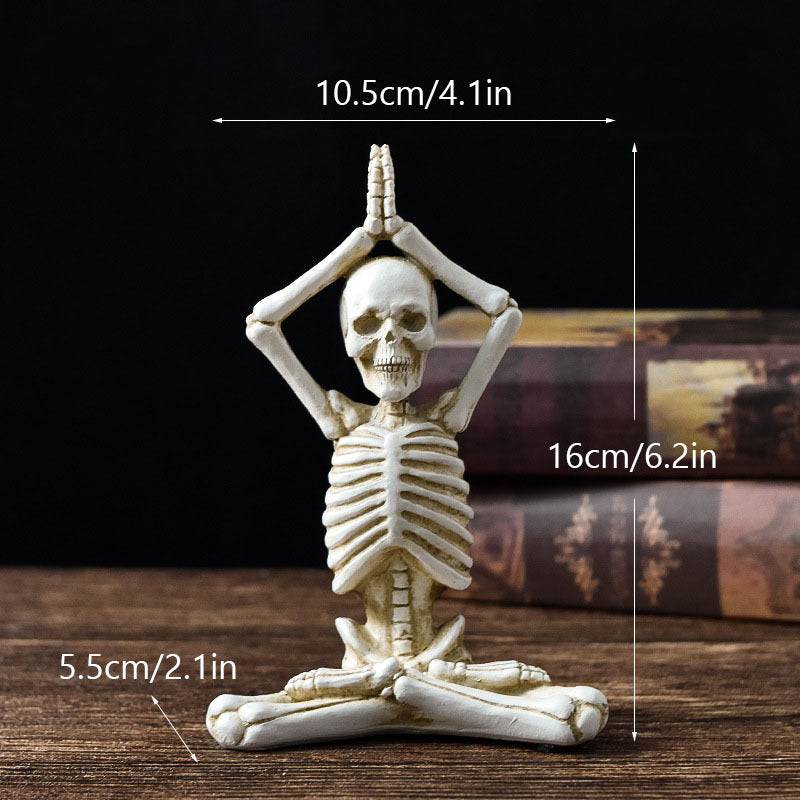 Desktop Yoga Skeleton