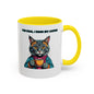 Funny Cat Coffee Mug - Fur Real, I Need My Coffee - 11oz